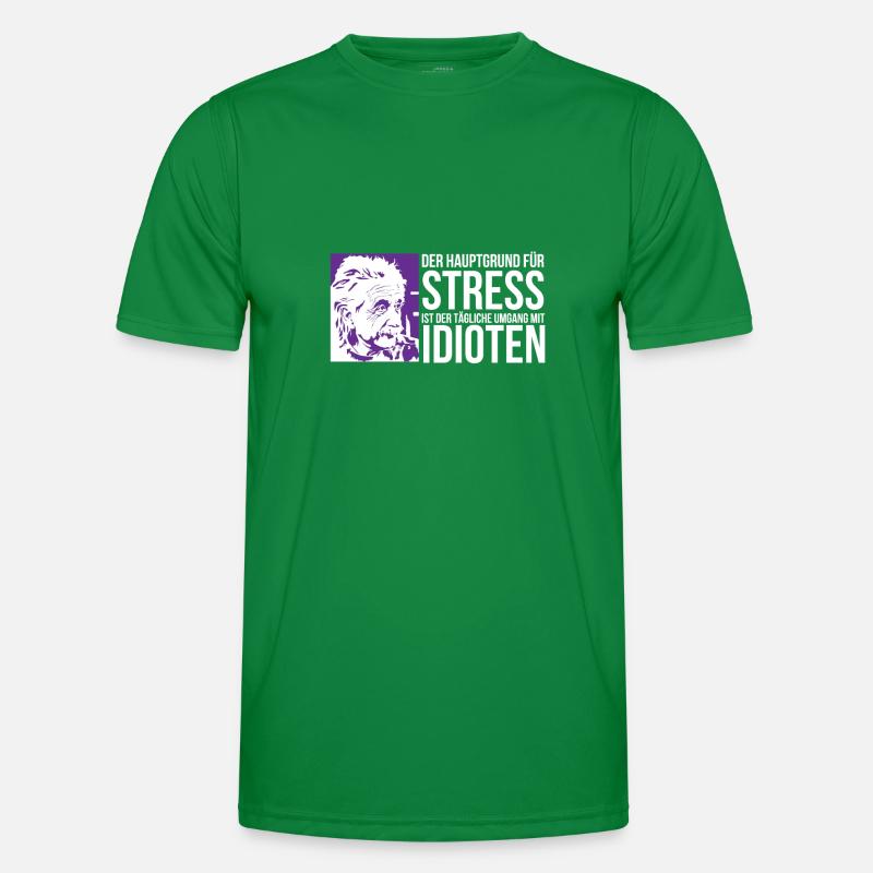 Lustig Männer Funktions-T-Shirt