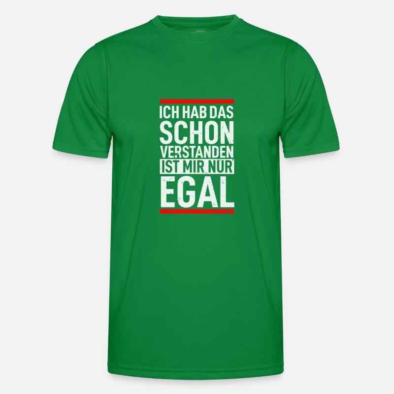 Lustig Männer Funktions-T-Shirt