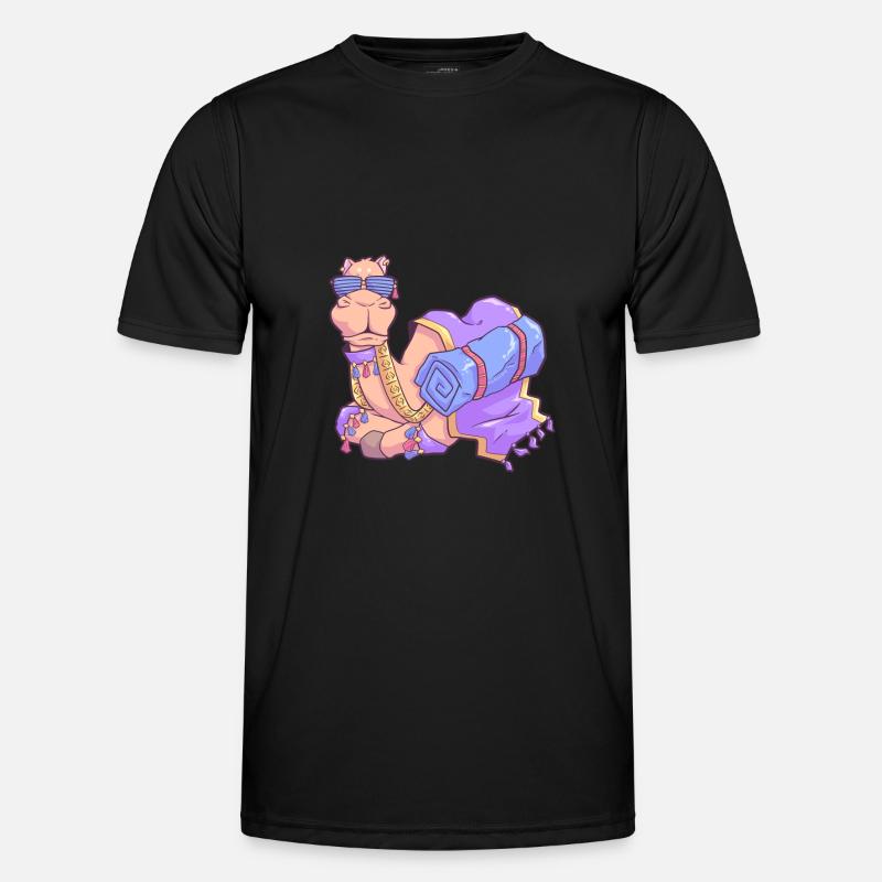 Kamel Männer Funktions-T-Shirt