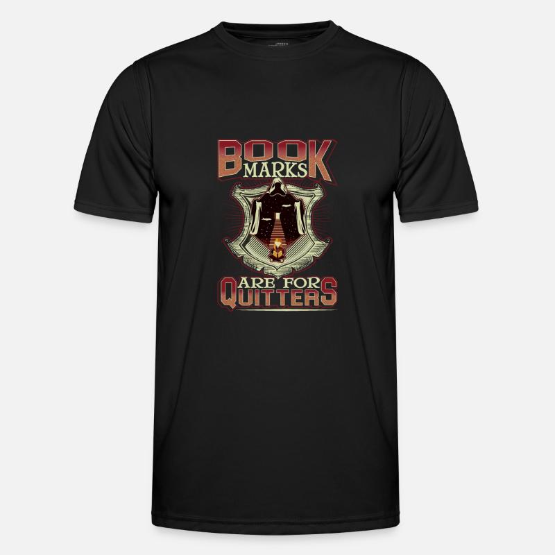 Buch Bücher Lesen Bücherwurm Hobby Geschenk Leser Männer Funktions-T-Shirt