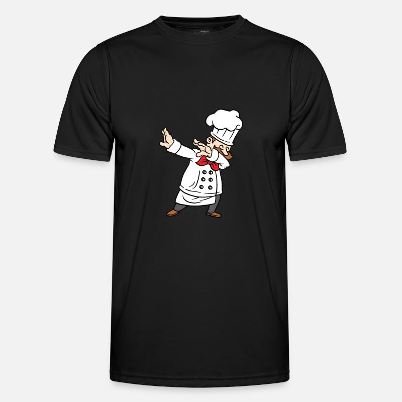 Dabbing Chef Chef de cuisine Dab Dance T-shirt sport Homme