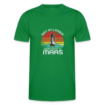 Mars - T-shirt sport Homme - vert - Devant - AI Model Male 178 dark (178cm)