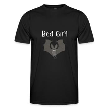 Pyjama pyjama pyjama chauve-souris Bedgirl - T-shirt sport Homme - noir - Devant - AI Model Male 178 dark (178cm)