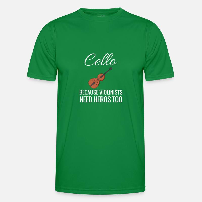 Cello joueurs cadeaux | Violoncelle orchestre violoncelle violoncelle T-shirt sport Homme
