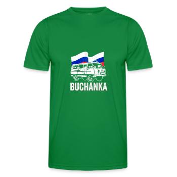UAZ Buchanka SUV Russia - Men's Functional T-Shirt - kelly green - Front - AI Model Male 178 dark (178cm)