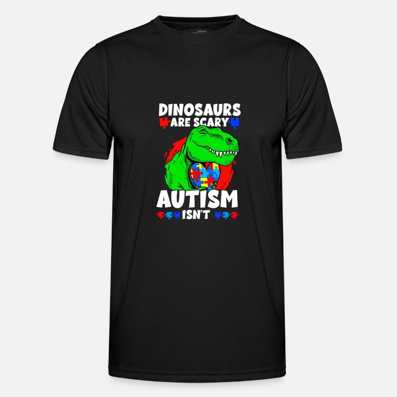 Autismus Bewusstsein - Männer Funktions-T-Shirt - Schwarz