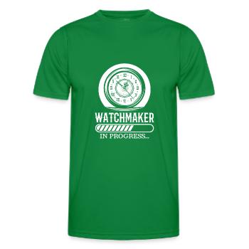 Watchmaker Watchmaker Watchmaker Gift - Men's Functional T-Shirt - kelly green - Front - AI Model Male 178 dark (178cm)