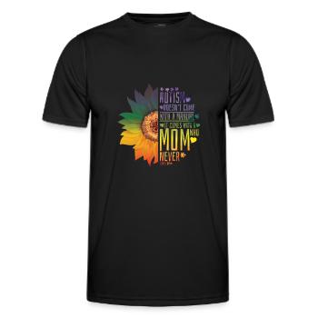 Autismus Bewusstsein - Männer Funktions-T-Shirt - Schwarz - Vorne - AI Model Male 178 dark (178cm)