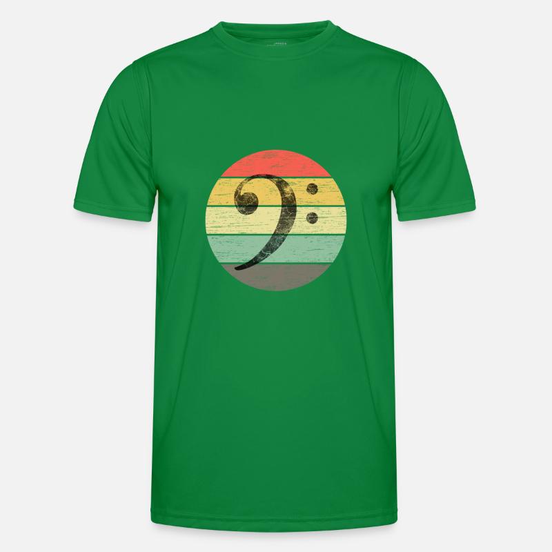 Clé de basse T-shirt sport Homme