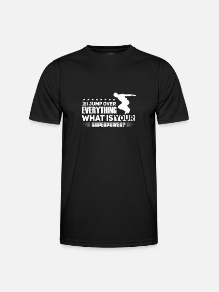 Parkour Sport Parkour Gift - Men's Functional T-Shirt - black