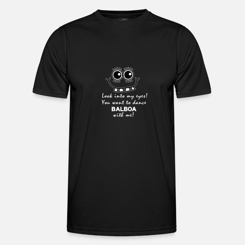 Balboa Dance Swing dancing - Men's Functional T-Shirt - black