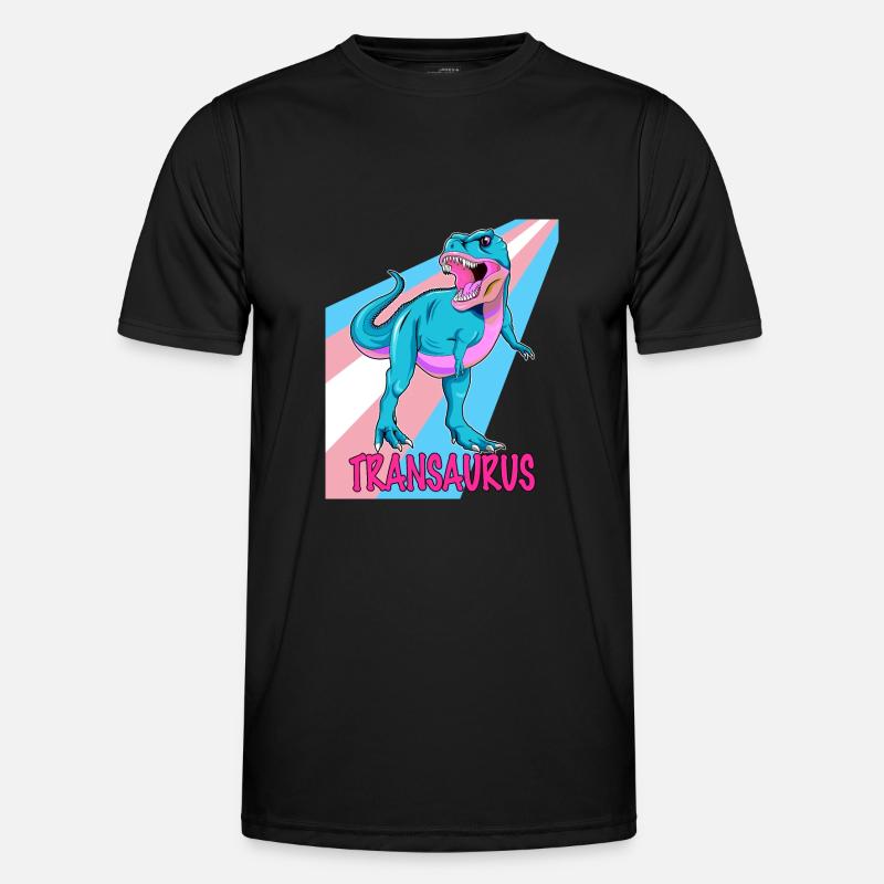 Transgender Dino - Transaurus Men's Functional T-Shirt