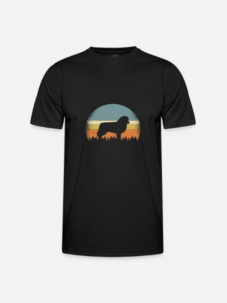 Australian Shepherd australischer Schäferhund - Men's Functional T-Shirt - black