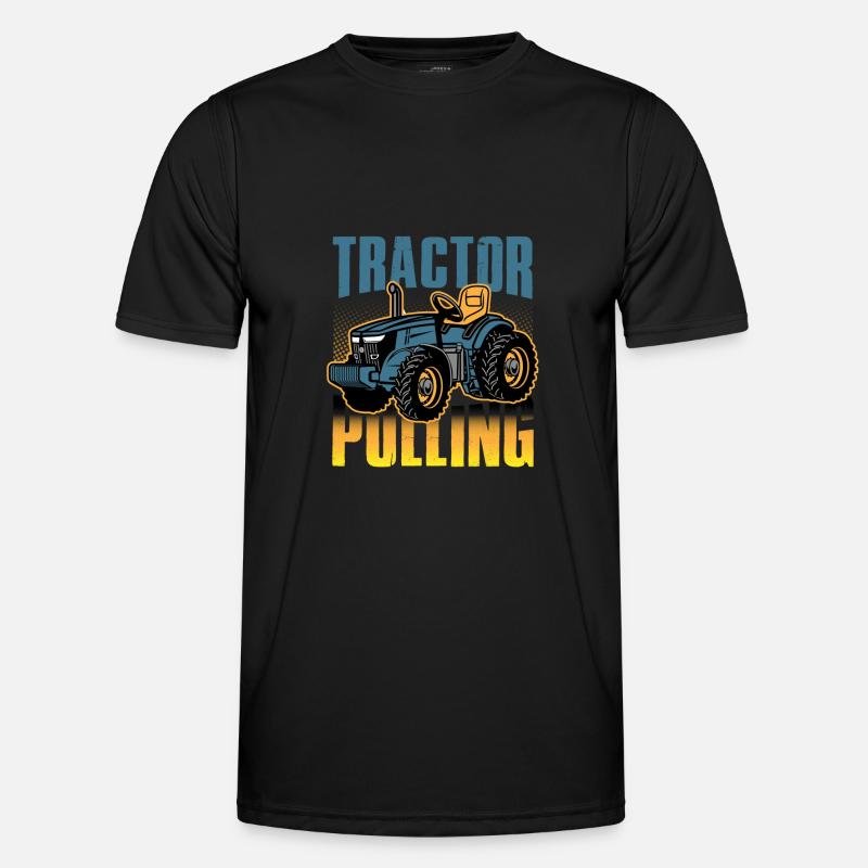 tractor pulling, tractor pulling, racing, Men's Functional T-Shirt