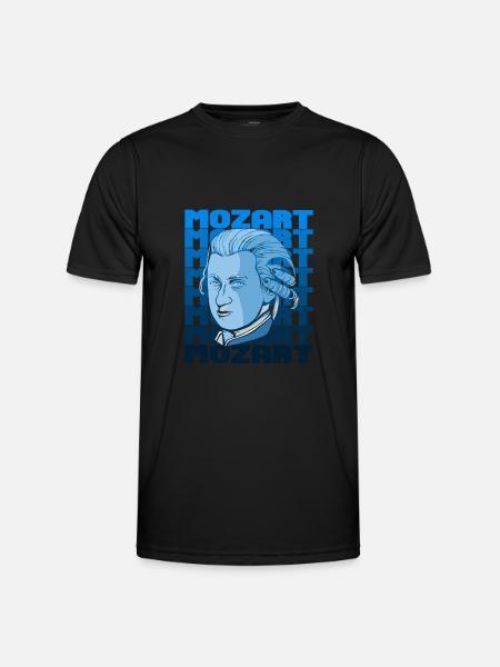 Mozart - T-shirt sport Homme - noir