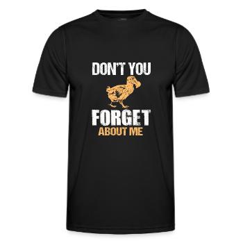Dodo - Männer Funktions-T-Shirt - Schwarz - Vorne - AI Model Male 178 dark (178cm)