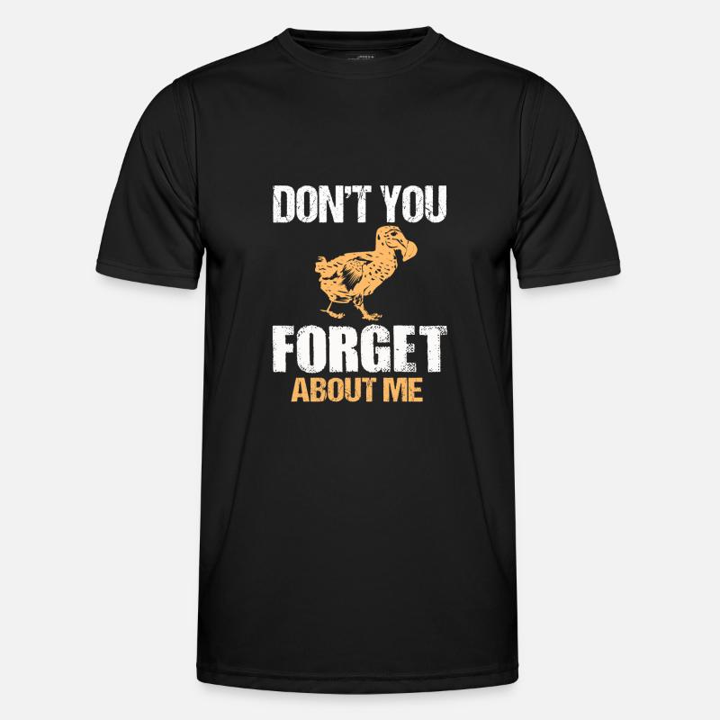 Dodo - Männer Funktions-T-Shirt - Schwarz