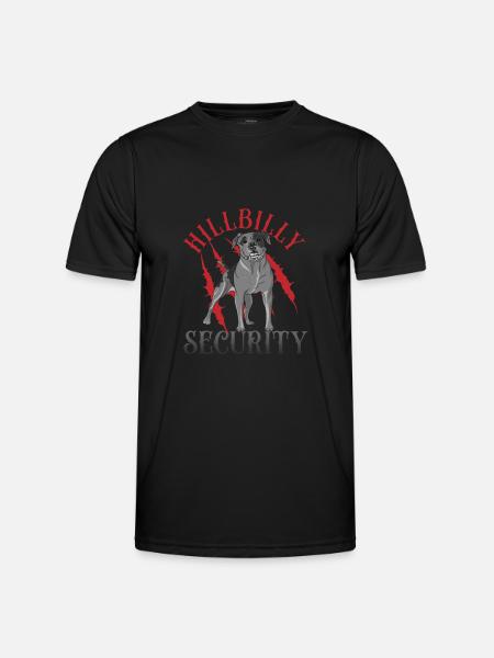 american bully, american bully mom, pitbull mom, - Men's Functional T-Shirt - black