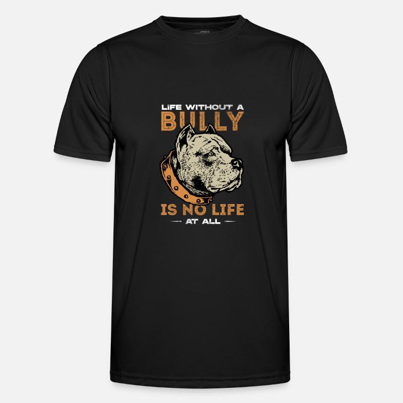 american bully, american bully pitbull mom, Stier, Männer Funktions-T-Shirt