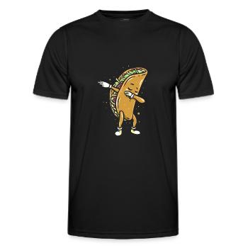 Mexique - T-shirt sport Homme - noir - Devant - AI Model Male 178 dark (178cm)