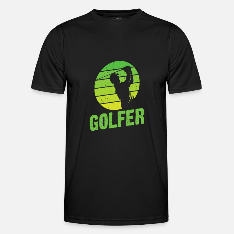 Golf Golfer Golf Course Gift Men's Functional T-Shirt