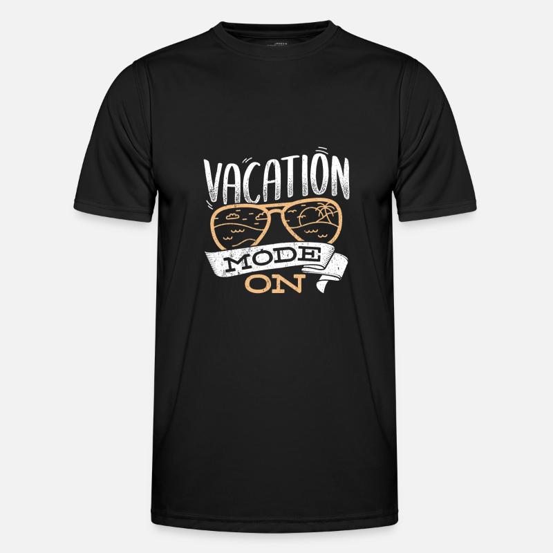 Spring Break Gateaway - Männer Funktions-T-Shirt - Schwarz