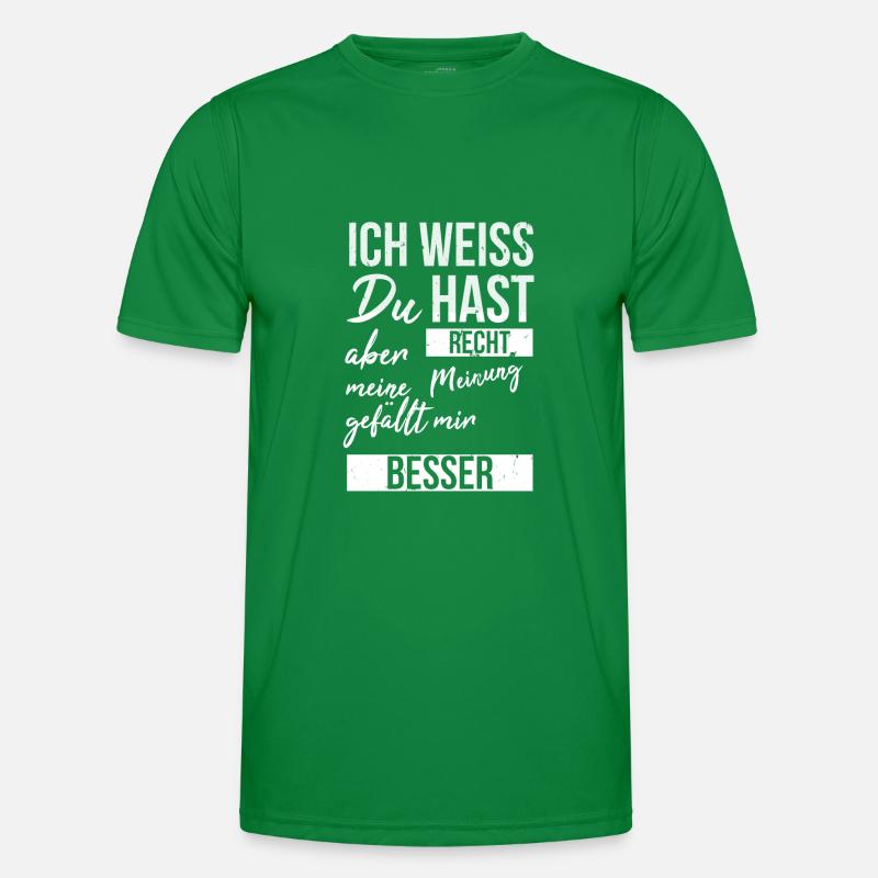 Lustig Funny Witzig Statement Papa Spruch Mann Männer Funktions-T-Shirt