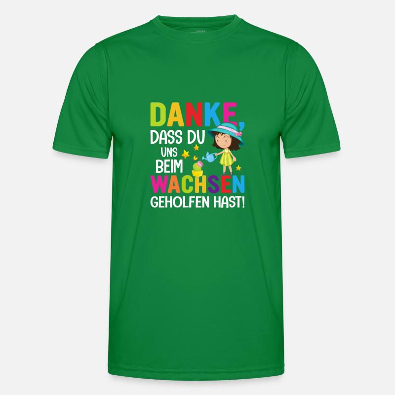 Tagesmutter Kindergarten Abschiedsgeschenk Männer Funktions-T-Shirt