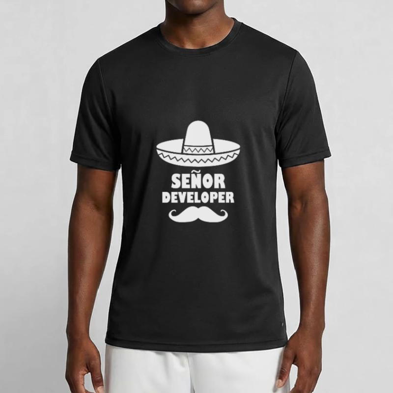 Señor developer Programming Informatique Cadeau T-shirt sport Homme