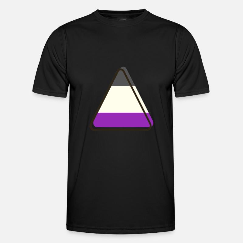 Triangle asexual Men's Functional T-Shirt