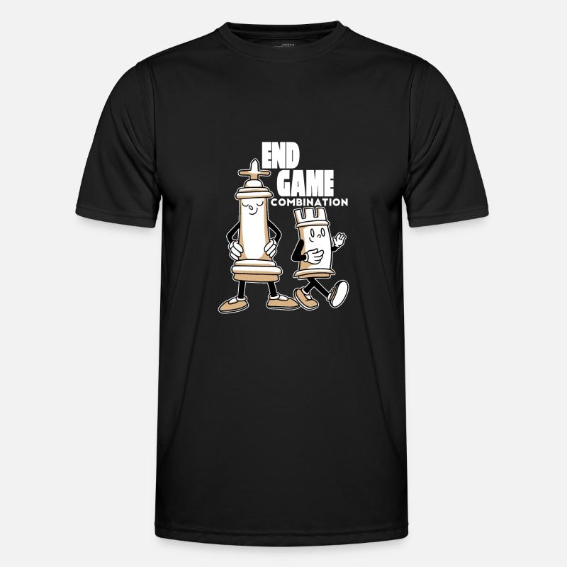 Chess Combo - Men's Functional T-Shirt - black