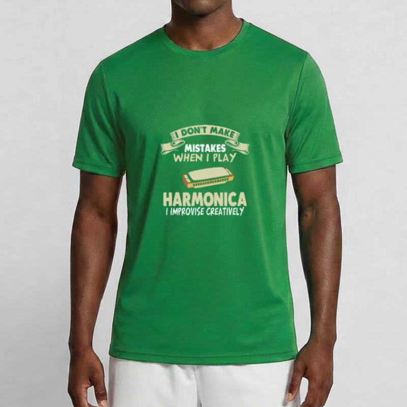 Harmonica Harmonica Chord Harmonica Harmonica Men's Functional T-Shirt