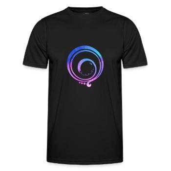 Reiki Chakra Spirituelle Meditation - Männer Funktions-T-Shirt - Schwarz - Vorne - AI Model Male 178 dark (178cm)