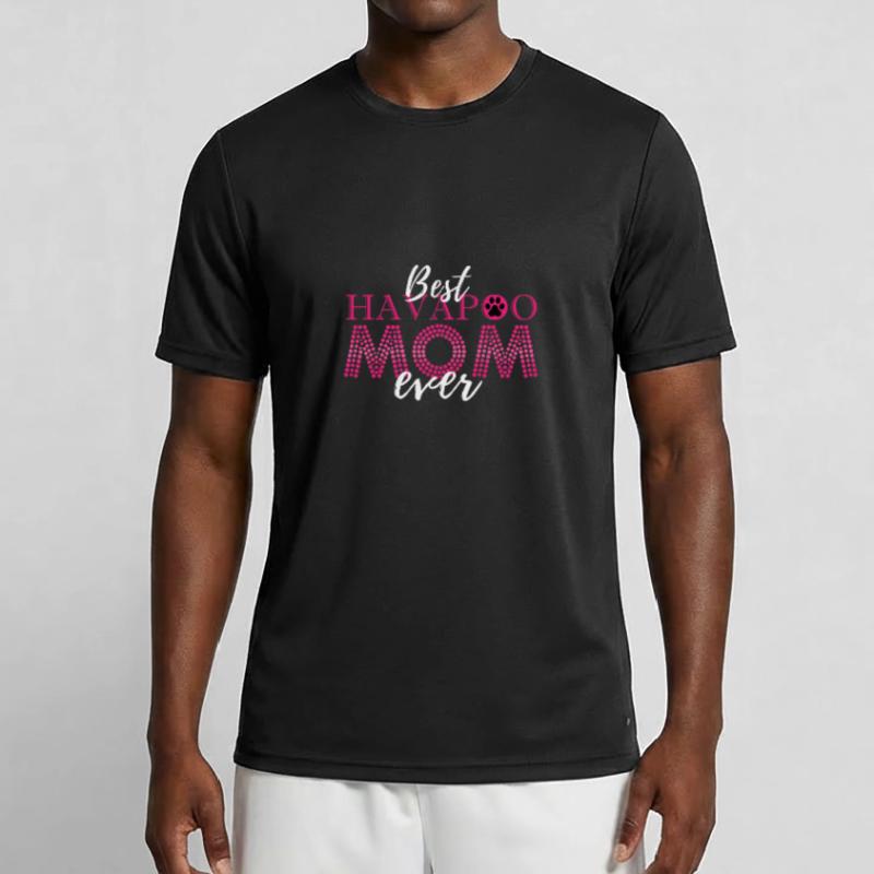 havapoo, havapoo havapoo ciel, mélange de caniche, T-shirt sport Homme