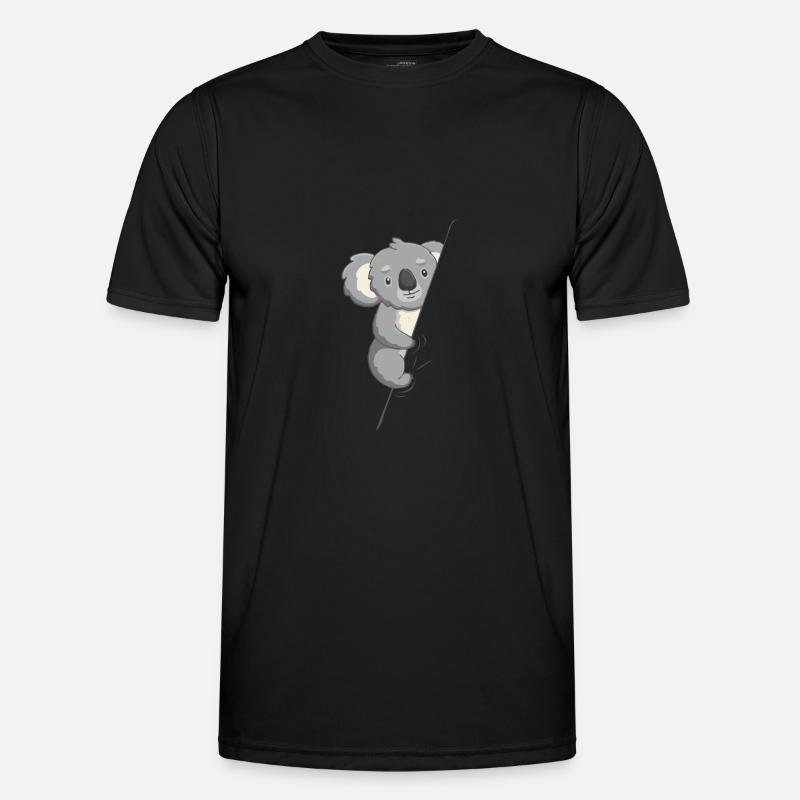 Koala Bear Australia Marsupial Koala - Men's Functional T-Shirt - black