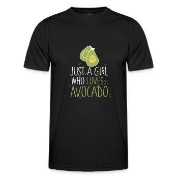 Avocado - Männer Funktions-T-Shirt - Schwarz - Vorne - AI Model Male 178 dark (178cm)