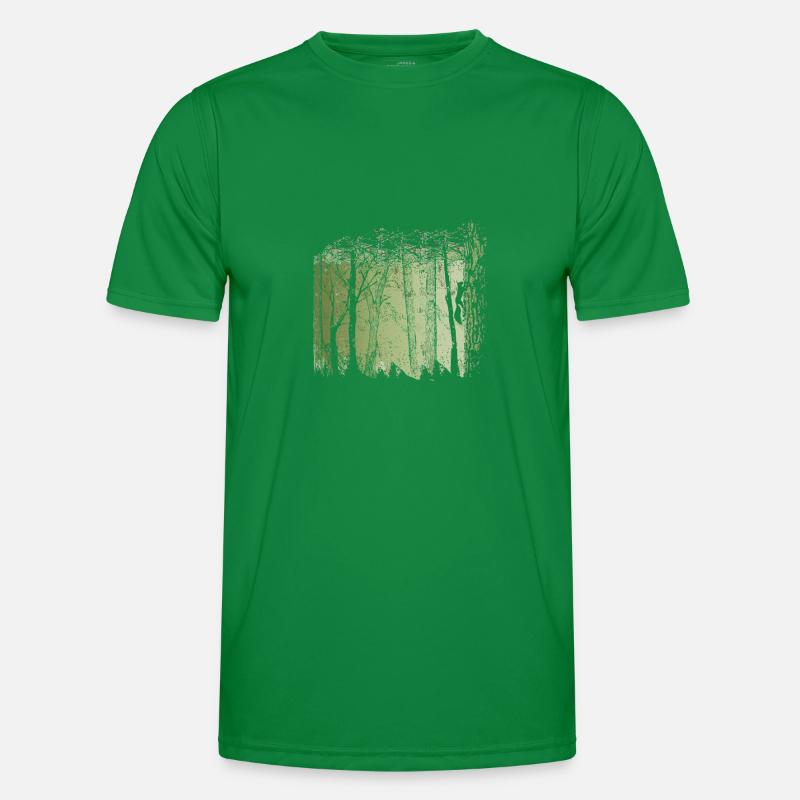 Écureuils dans la forêt T-shirt sport Homme