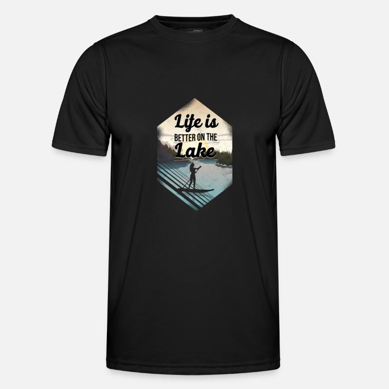 SUP Paddleboard Life Is Better On T-shirt sport Homme