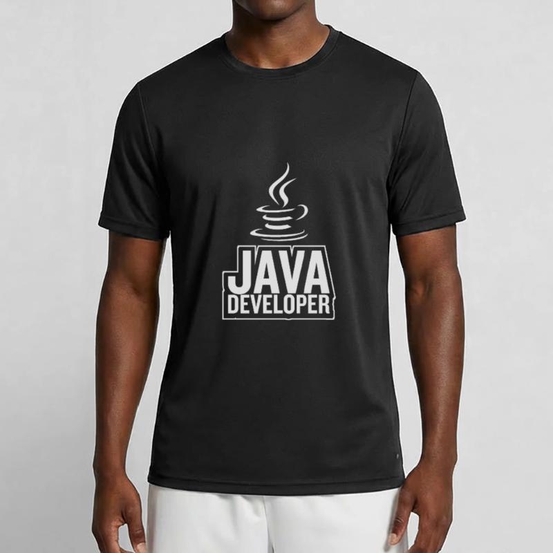 Java Developer Coffee Kaffee Männer Funktions-T-Shirt