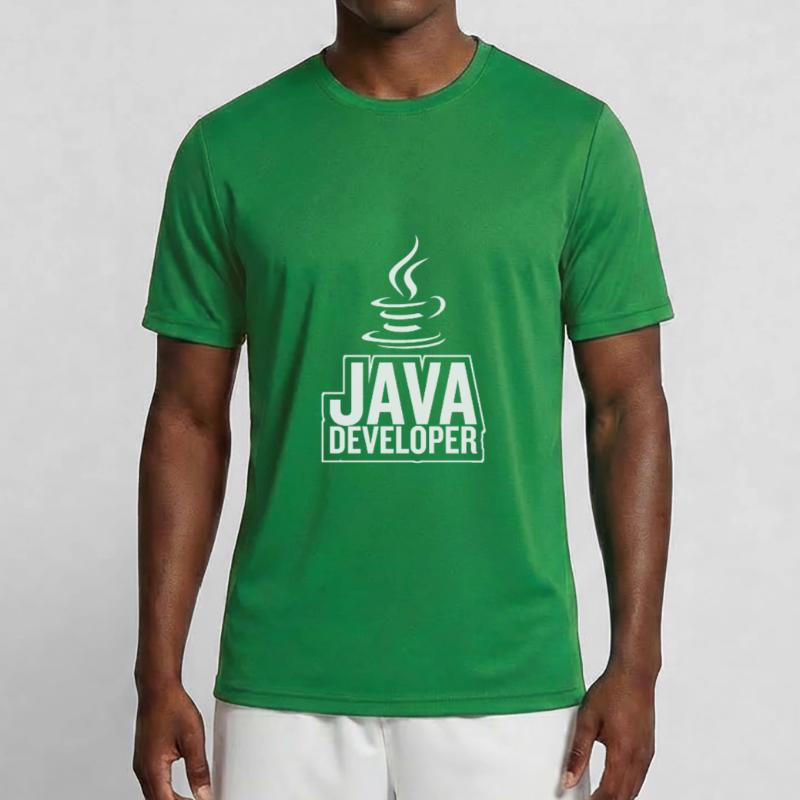 Java Developer Coffee Kaffee Männer Funktions-T-Shirt