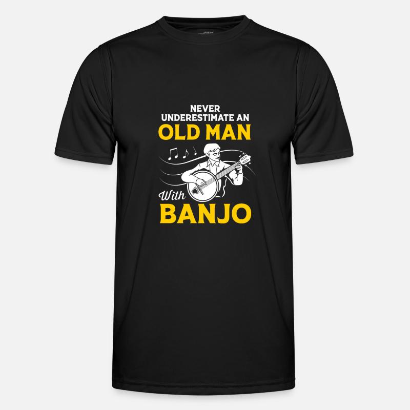 Bluegrass - Männer Funktions-T-Shirt - Schwarz