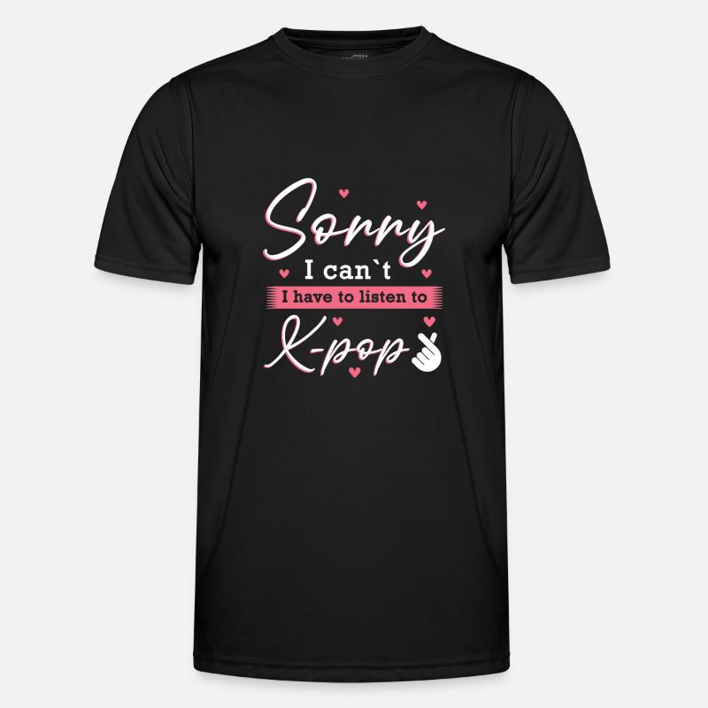K-Pop K-Pop Gift - Men's Functional T-Shirt - black