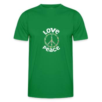 Hippy - Men's Functional T-Shirt - kelly green - Front - AI Model Male 178 dark (178cm)