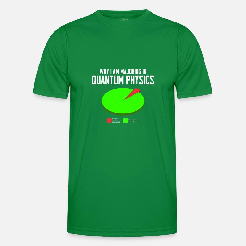 Quantum Physics Physics Physicist science quantum Men's Functional T-Shirt