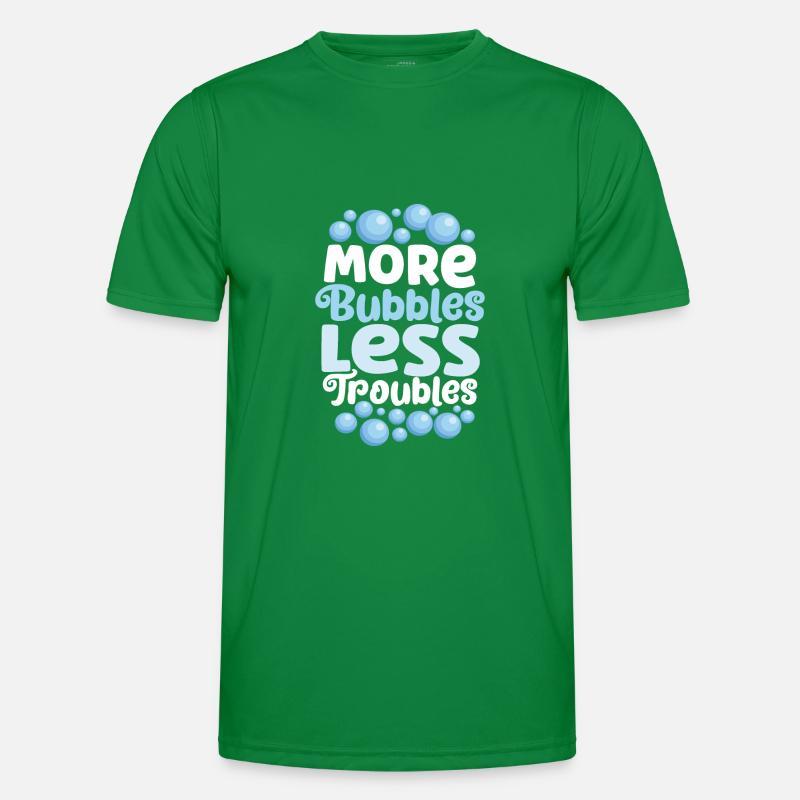 Soap-Making Soap-Maker Bubbles Bubble Bathroom Männer Funktions-T-Shirt