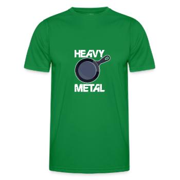 Cuisine cuisine cuisine cuisine restaurant chef cadeau - T-shirt sport Homme - vert - Devant - AI Model Male 178 dark (178cm)
