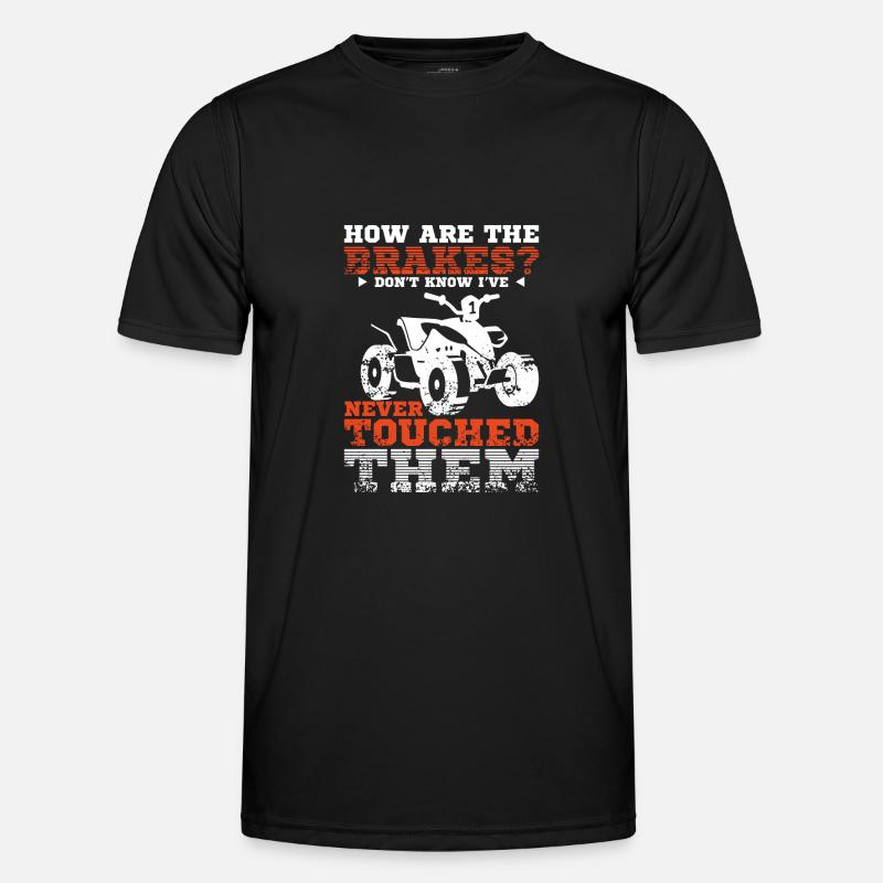 Brakes Quad Atv - Men's Functional T-Shirt - black
