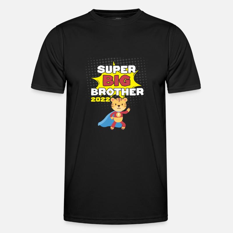 Super Großer Bruder Superheld 2022 Männer Funktions-T-Shirt