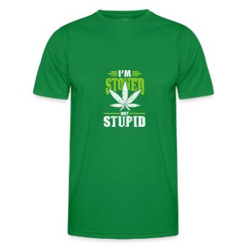 Cannabis - T-shirt sport Homme - vert - Devant - AI Model Male 178 dark (178cm)
