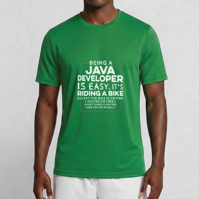 Java Developer Männer Funktions-T-Shirt
